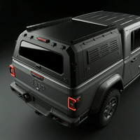 Couverture de benne rigide en aluminium robuste, étanche, prix usine, pour Jeep Gladiator/Tacoma 2015-2026 5.0ft