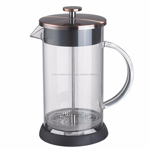 Transparent Durable 350ml Presse Française <span class=keywords><strong>Cafetière</strong></span> & cristal <span class=keywords><strong>verre</strong></span> café <span class=keywords><strong>piston</strong></span> avec 304 filtre En Acier inoxydable - Product Image 1