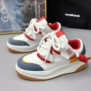 <span class=keywords><strong>Zapatillas</strong></span> de diseñador CURB: Calzado casual de moda con suela gruesa y cordones, estilo panal. - Product Image 5