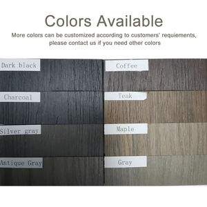 HYWPC-FP18160 W1.75m * H1.8m panneaux de clôture à lattes de confidentialité <span class=keywords><strong>en</strong></span> bois Composite pilier panneaux décoratifs clôture <span class=keywords><strong>pour</strong></span> clôture de terre <span class=keywords><strong>en</strong></span> ciment d'herbe - Product Image 2