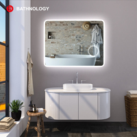 Best Price Smart Led Bathroom Mirror with Magnifying Mirror for Touch Screen Bathroom Mirror