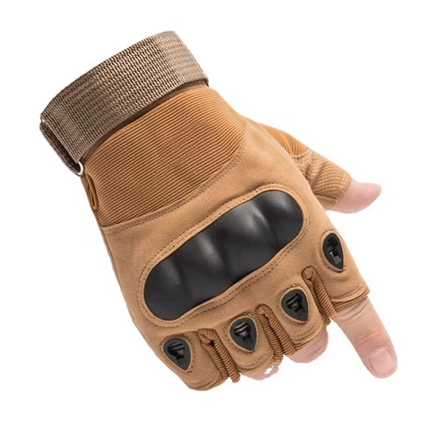 2025 Half-Finger Nylon Gloves for Outdoor Sports Non-Slip Wear-Resistant Fitness and Cycling Tactical Gloves for Training