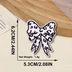 Offre Spéciale nouvelle arrivée en vrac Stock prix de gros café motif léopard fer sur broderie bricolage décoration patchs - Product Image 6