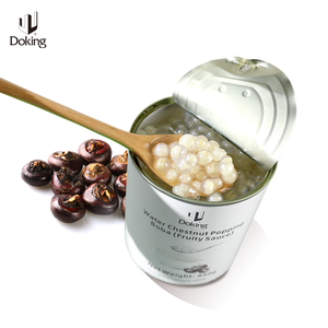 Doking 0.85kg Vente à chaud Nouveau produit Perles de tapioca avec sucre Châtaigne d'eau Popping Boba pour Bubble Tea Ingrédients - Product Image 5