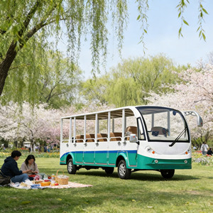 Autobús Eléctrico Personalizado de 8-11 Plazas para Turismo, Estilo Hotel o Resort, para Turistas - Product Image 1