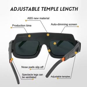 Gafas deportivas de atenuación automática Soldadura por arco de argón Gafas solares Característica antideslumbrante Herramientas para deportes cómodos y eficientes - Product Image 3