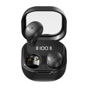 Audífonos Inalámbricos M125 Ultra-Suaves Mini TWS, Auriculares Intrauditivos para Dormir, Viajar, Jugar, con LED, Batería, IPX4 Impermeables, Hi-Fi - Product Image 1