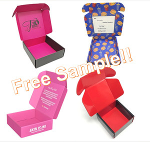 <span class=keywords><strong>Cajas</strong></span> Corrugadas con Impresión Personalizada y Laminación Mate, Duraderas, Ecológicas, Hechas con Materiales Reciclados, Embalaje <span class=keywords><strong>para</strong></span> Ropa, <span class=keywords><strong>para</strong></span> Calcetines - Product Image 1