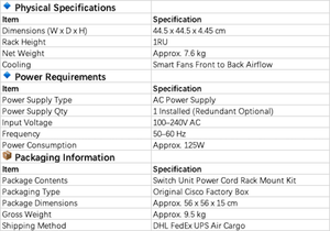 Commutateur Ethernet géré 48 ports C9300-48T-E flambant neuf, licence Network Essentials Layer 2 3 - Product Image 2