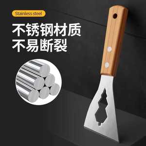 Spatule à mastic en acier inoxydable, lame de 25 mm, manche de 40 mm, manche en bois, outil durable pour la rénovation de meubles - Product Image 4