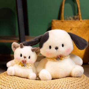 ตุ๊กตาผ้าพลัฌเนื้อนุ่มพิเศษรูปทรงลูกสุนัข  ตุ๊กตาตั้งโต๊ะ  ของตกแต่งน่ารัก  ตุ๊กตาขนาดเล็ก  ของประดับตกแต่ง  ไส้ใยฝ้าย PP  ให้ความสบาย - Product Image 4