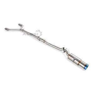 Tubo de Escape Delantero en Forma de Y de Gran Calibre para Infiniti Q50S 3.7 2014-2022, Acero Inoxidable de 1.5 mm de Espesor, Acabado Liso - Product Image 2