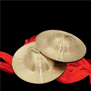 Pratos De Dança Artesanal Leão Pratos De Latão Pratos Folclóricos Chineses (Cha) - Product Image 2