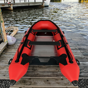 Bateau de pêche pneumatique <span class=keywords><strong>Zodiac</strong></span> Style 4,2 m 1,2 mm en PVC avec moteur hors-bord prêt à la dérive certifié CE stable pour les eaux océaniques - Product Image 1