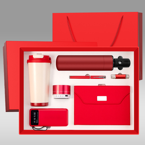Set di scatole regalo per Notebook in pelle sintetica di lusso su misura per regalo Business Thermos tazza regalo Set regalo con penna <span class=keywords><strong>e</strong></span> bottiglia d'acqua - Product Image 3
