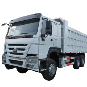 شاحنة ثقيلة مستعملة 10 عجلات رائجة sinotruk 6x4 قلاب شاحنات نفايات Sino Howo قلاب شاحنة للبيع