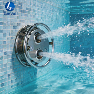 Équipement de <span class=keywords><strong>piscine</strong></span> : Système de jets d'eau en acier inoxydable pour <span class=keywords><strong>piscine</strong></span> à contre-courant, buse de jet de nage, machine d'entraînement de natation - Product Image 1