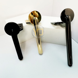 Aluminum Alloy <b>Sofa</b> Legs Customizable Round <b>Gold</b> Heavy Duty Contemporary Furniture Hardware Cabinet Support - Product Image 1