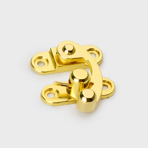 Loquet de boîte en alliage de zinc, serrure de meuble sans clé 18 21 mm pour boîte en bois, design traditionnel, durable - Product Image 3