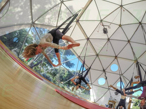 Tienda transparente de lujo para exteriores, carpa de techo de tragaluz, 10m, 15m de diámetro, gran <span class=keywords><strong>estudio</strong></span> de <span class=keywords><strong>yoga</strong></span> - Product Image 3