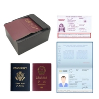 Nouvelle version de scanner de passeport et de carte d'identité OCR multifonctionnel FRID imprimante thermique pour un contrôle efficace de l'immigration