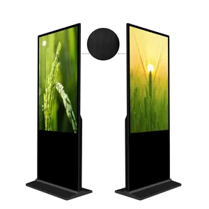 49 Inch Android Floor Standing Indoor Digital Kiosk For Advertising Smart Media Touch Screen