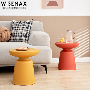 WISEMAX FURNITURE mobili da soggiorno nordici <span class=keywords><strong>tavolino</strong></span> rotondo <span class=keywords><strong>tavolino</strong></span> da caffè con struttura in <span class=keywords><strong>plastica</strong></span> <span class=keywords><strong>verde</strong></span> per la casa - Product Image 2