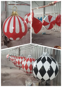 Décoration personnalisée ballon <span class=keywords><strong>chien</strong></span> jardin statues nature fibre <span class=keywords><strong>de</strong></span> verre grandeur nature - Product Image 3