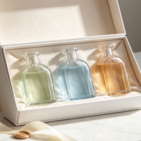 Diffuseur en verre transparent de haute qualité pour l'aromathérapie, sans flamme, idéal comme objet de décoration intérieure