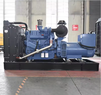 Groupe électrogène diesel silencieux à prix d'usine, 500-800 kW, haute puissance, refroidissement par eau, panneau de commande numérique, entretien minimisé