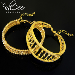 Juego de Anillos y Brazaletes Turcos Vintage, Chapados en Oro de 24k, con Cuentas, para Novias, Bodas y Fiestas - Product Image 5