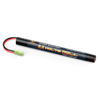 Melasta Nihm Batterie 1350mah 8.4v Airsoft Ni-Mh Batterie pour Akku Mini Pièces Connecteur pour Pompe à Air
