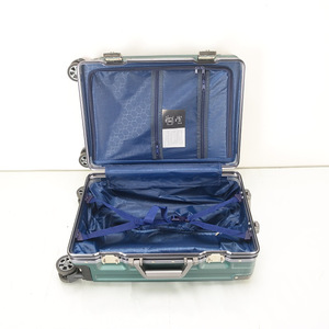 Trolley Suitcase 20 Inch Spinner Lightweight Portable Aluminum Frame Unisex Carry On Leisure Travel ABS <b>Material</b> - Product Image 4