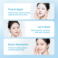 Masque facial en gel OEM ODM, masque facial personnalisé à étiquette privée pour les marques cosmétiques et les fournisseurs de produits de beauté