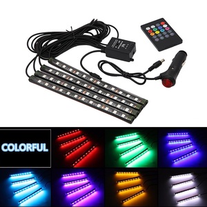 Système D'éclairage automatique Voiture DJ Ambiance LED Bande Luci LED Auto Voiture Lumière De Décoration - Product Image 4