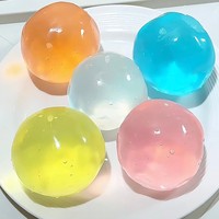 Jouet anti-stress en forme de boule à presser, fait main, en huile de coco, en plastique, pour la réduction de la pression