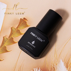 Pinky leem Eyelash Adhesive Glue Supplier 1-2 Second Hypoallergenic Korea Black Clear UV Eyelash Glue for Eyelash Extension - Product Image 3