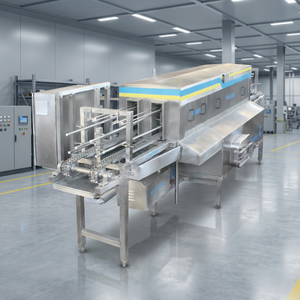 Laveuse industrielle d'œufs en acier inoxydable avec moteur PLC et pompe, capacité personnalisée - SS ENGINEERS CONSULTANTS, garantie 1 an - Product Image 3