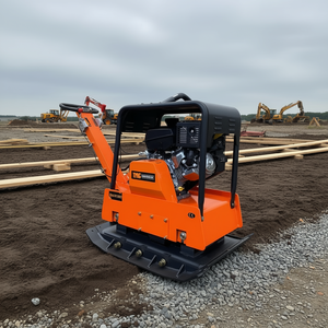 Compacteur à plaques vibrantes industrielles Tmg 34 pouces, moteur à essence, matériel de terrassement - Product Image 2