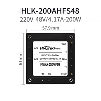 Convertisseur AC/DC demi-brique 200W HLK-200AHFS12 110V 220V vers 12V 24V 48V Module d'alimentation isolé HLK-200AHFS24 HLK-200AHFS48