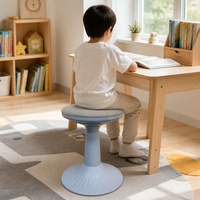 Tabouret sensoriel moderne et coloré à rotation 360°, chaise d'activités pour TDAH, écologique, pour enfants, écoles et maison