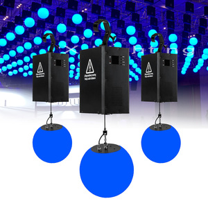 DMX512 <span class=keywords><strong>3D</strong></span> Kinetisches Beleuchtungssystem LED-Deckenkugel 150W RGBW 3M Hubhöhe für Bühne DJ Club - Product Image 6