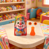 Bonbons gélifiés amusants en forme de nez de clown, multicolores, emballage en boîte |   Bonbons de jeu de rôle pour enfants de la marque SuperLoves