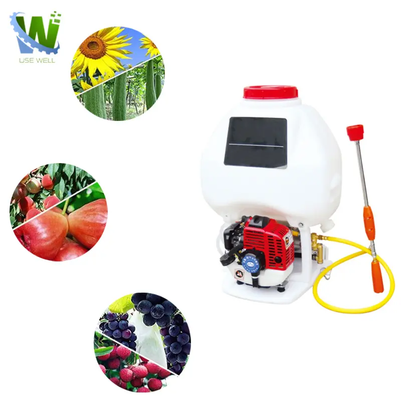 Brumisateur électrique pour l'arrosage du jardin, brumisateur, appareil 4 temps, alimenté par essence, pulvérisateur électrique en plastique, capacité de 16L