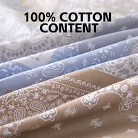 Vente en gros de draps de lit personnalisés en coton 100% - Ensemble de literie 4 pièces - Housse de couette - Taille King Size - Taille Queen Size - Taille Full - Super doux - Luxe