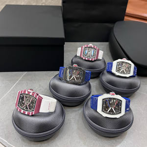 Nouvelle montre de luxe pour homme de haute qualité 2025 YRM67-02 38.7x47.52 Montre mécanique pour homme en fibre de carbone tendance - Product Image 5