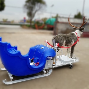 Neige <span class=keywords><strong>Glace</strong></span> Cerf orignal tirant un traîneau à neige - Product Image 6