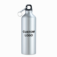 Botella de Agua Deportiva de Aluminio y Acero Inoxidable Personalizada con Logotipo Ranguo, Colorida, para Exteriores, Promocional, 500ML 750ML 1000ML, Duradera