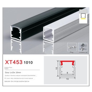 ไฟอลูมิเนียมโปรไฟล์ LED สำหรับตู้ครัวพร้อมรีโมทควบคุมและเซ็นเซอร์ตรวจจับความเคลื่อนไหวสำหรับห้องนอนตู้เสื้อผ้า - Product Image 2