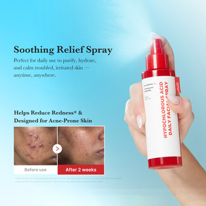 Spray facial de ácido hipocloroso para pieles sensibles-Reparación calmante de potencia, niebla calmante postsolar para calmar - Product Image 4